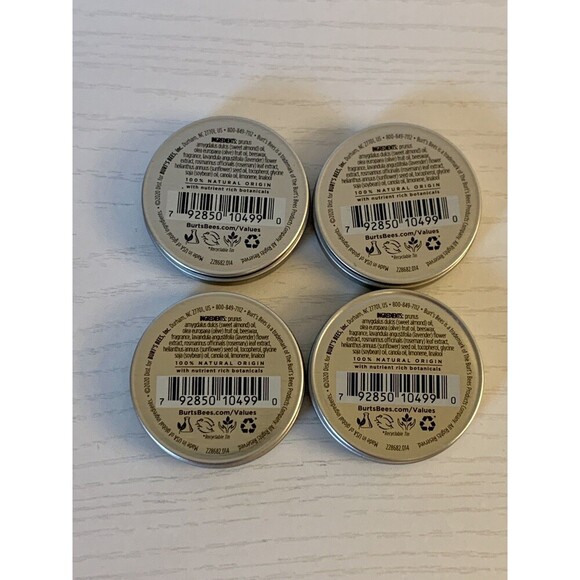 Burt's Bees Hand Salve, .3oz per tin, Farmer’s Friend Brand New Unopened 4 pack - Picture 4 of 5